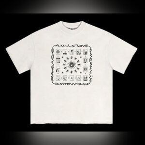 Of Monsters and Men All Is Love & Pain Tour Tee White XS Official Merch